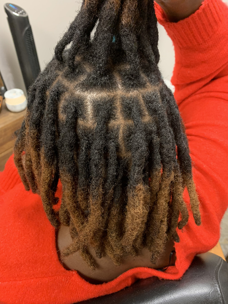 How To Retwist Your Locs the Simple Way - CurleeMe Blog