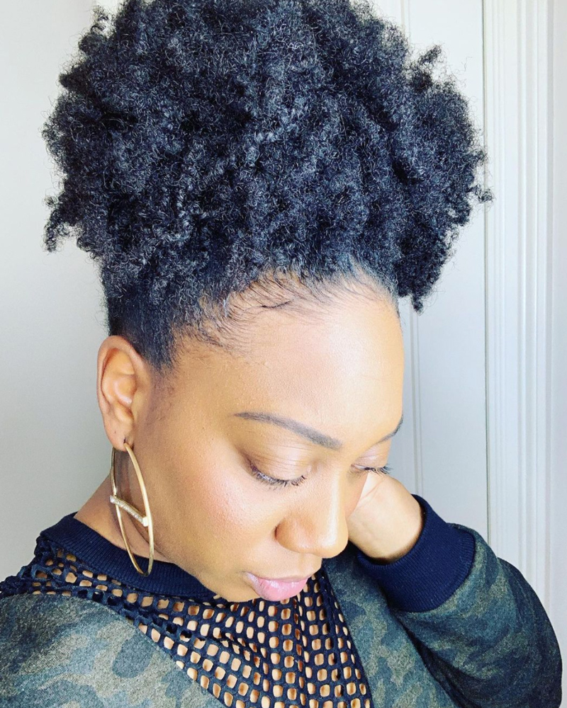 51 Short Hair - Hair Accessories - Natural Hair - Afro Hair ideas