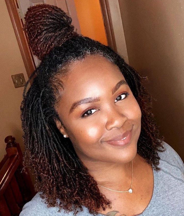 How to do Pipe Cleaner Curls on Locs + TAKE DOWN