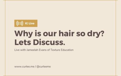 Why is our hair so dry? Let’s discuss