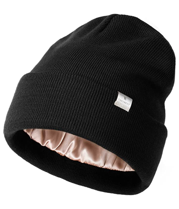 These Are The Best Satin-Lined Beanies For Protecting Your Hair This Winter