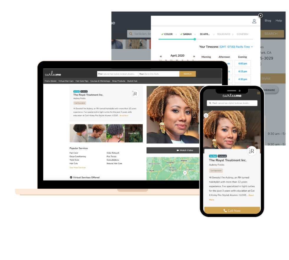 Pricing CurleeMe Find your natural hair stylist